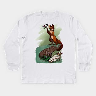 Little Bo Peep and the Valley of Sleep Kids Long Sleeve T-Shirt